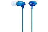 Sony Auriculares intrauditivos originales, azules (sin micrófono)