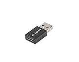 Adaptador LANBERG USB 3.1 Tipo-C/USB Tipo-A, Negro