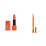 3INA MAKEUP - Vegan - The Orange Kit - The Lipstick 172 + The Color Pen Eyeliner 188 - Makeup Set- Naranja- Mate - Cruelty Free