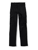 VELILLA 103001; Pantalón Multibolsillos; Color Negro; Talla 46