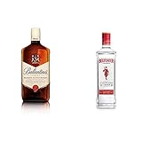 Ballantine's Finest Whisky Escocés de Mezcla - 1L & Beefeater London Dry Ginebra - 700ml