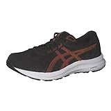 ASICS Gel-Contend 8, Sneaker Unisex Adulto, Black Cherry Tomato, 43 EU