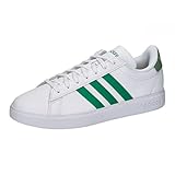 adidas Grand Court 2.0, Zapatillas Deportivas Hombre, Multicolor (Cloud White Court Green Silver Green), 46 EU