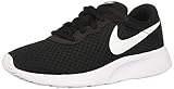 NIKE Tanjun, Zapatillas de Gimnasia Mujer, Black White 011, 37.5 EU