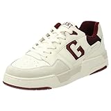 GANT Brookpal, Zapatillas Hombre, Off Wht Plum Red, 43 EU