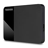 Toshiba 1TB Canvio Ready - Disco Duro Externo Portátil de 2,5 Pulgadas con USB 3.2 Gen 1 de Alta Velocidad, Compatible con Microsoft Windows 8.1, 10, 11 y macOS, Negro (HDTP310EK3AA)