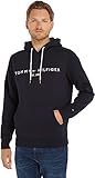 Tommy Hilfiger Tommy Logo Hoody, Hombre, Azul (Sky Captain 403), XL