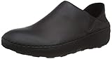 FitFlop superloafer (leather), Mocasines Women's, Negro (All Black 090), 36 EU