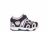 Geox B Sandal Multy Girl, Sandalias para Bebé Niña, Multicolor (Navy/Multicolor), 25 EU