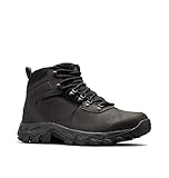 Columbia NEWTON RIDGE PLUS II WATERPROOF, Botas Montaña de Senderismo y Trekking Hombre, Black, Black, 45 EU