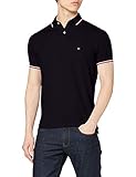 Tommy Hilfiger Hombre Polo de Manga Corta Core Tommy Tipped Slim Fit, Azul (Desert Sky), M