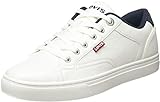 Levi's Courtright, Zapatillas Hombre, Blanco (Regular White), 43 Eu