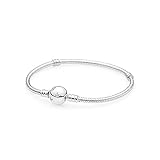 PANDORA Reflexiones, Pulsera, para Mujer, Gris ,17 cm