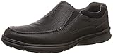 Clarks Hombre Cotrell Free Mocasines, Negro (Black Oily Leather), 42 EU