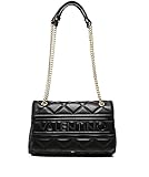 Valentino Satchel 51O-ADA ÚNICA para Mujer, Pattina, Nero, 25x15x8