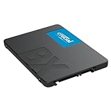Crucial BX500 SATA SSD 480GB, SSD Interna 2.5', Hasta 540MB/s, Compatible con Ordenador Portátil y de Sobremesa (PC), 3D NAND, Aceleración de escritura dinámica, Memoria SSD - CT480BX500SSD1