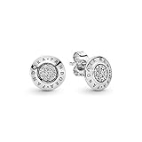 Pandora Pendientes de botón Mujer plata - 290559CZ