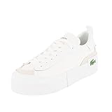 Lacoste 45cfa0014, Zapatillas vulcanizadas Mujer, Blanco, 41 EU