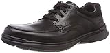 Clarks Cotrell Edge, Oxford Hombre, Negro Blk Smooth Lea, 43 EU