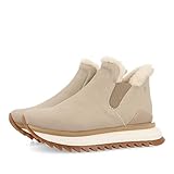 Sneakers Tipo botín Chelsea Taupe para Mujer pitten
