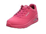 Skechers Uno, Zapatillas de Deporte Mujer, Magenta Durabuck Mesh 01, 39 EU