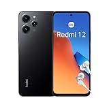 Redmi 12 4G - Smartphone de 4+128GB, Pantalla de 6,79' FHD+ AdaptiveSync 90 Hz, MediaTek G88, Triple cámara de 50MP, batería de 5000 mAh, Negro (Versión ES + 3 años de garantía)