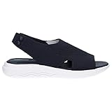 Geox D Spherica Ec5 D, Sandalias para Mujer, Azul (Navy) , 38 EU