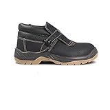 Bota seguridad PAREDES, BT1001 piel negro, S3 SRC