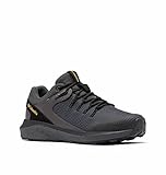 Columbia Trailstorm Waterproof Zapatillas De Senderismo Y Trekking para Hombre, Gris (Dark Grey x Bright Gold), 43 EU