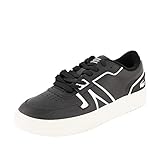 Lacoste 45sma0126, Zapatillas Cortas Hombre, Blk Wht, 44.5 EU