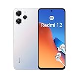 Redmi 12 4G - Smartphone de 4+128GB, Pantalla de 6,79' FHD+ AdaptiveSync 90 Hz, MediaTek G88, Triple cámara de 50MP, batería de 5000 mAh, Gris (Versión ES + 3 años de garantía)