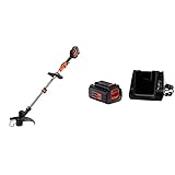 BLACK + DECKER BCSTE636L1 Cortabordes a batería 36V Ancho de Corte 33cm + BDC2A36-QW- Kit de baterías de Litio de 36V 2Ah con Cargador de 1h30