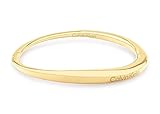 Calvin Klein Pulsera esclava para Mujer, Colección ELONGATED DROPS de Acero inoxidable, Oro (Gold)