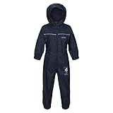 Regatta Puddle IV, Traje Impermeable, Unisex niños, Azul (Navy), 24 meses-36 meses