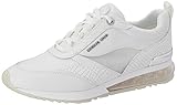 MICHAEL KORS Allie Stride Extreme, Sneaker Mujer, Optic White, 39.5 EU