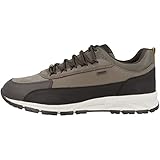 Geox U Delray B Abx B, Sneakers, Hombre, Multicolor Dk Coffee Dove Grey, 44 EU