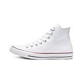 Converse All Star Hi Canvas Zapatillas Blancas Ópticas -UK 4