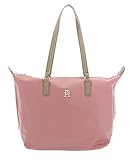 Tommy Hilfiger Mujer Bolso Tote Poppy Tote Corp con Cremallera, Rosa (Soothing Pink), Talla Única