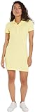 Tommy Hilfiger Vestido Tipo Polo para Mujer 1985 Slim Pique Slim Fit, Amarillo (Yellow Tulip), 3XL