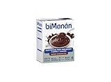 biManán - Natillas de Chocolate, Crema Sustitutiva de Comidas para Adelgazar, Bajas en Calorías, Ayudan a Perder y Controlar el Peso, con Proteínas, Vitaminas y Minerales - 6 x 50 g: 300 g