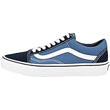 Vans Old Skool (Suede/Canvas), Zapatillas Deportivas Hombre, Azul Blue Navy, 40.5 EU