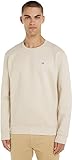 Tommy Jeans TJM Regular Fleece C Neck Dm0dm09591 Sudaderas, Beige (Newsprint), L Hombre