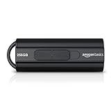 Amazon Basics - Memoria Flash USB 3.1 de 256 GB, velocidad de lectura de hasta 130 MB/s, Negro