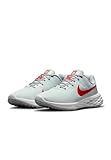 NIKE Revolution 6 Next Nature, Zapatillas de Deporte Mujer, Pure Platinum Lt Crimson Wolf Gray, 38 EU