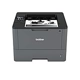 Brother HL-L5200DW - Impresora láser Profesional Monocromo (Bandeja 250 Hojas, 40 ppm, USB 2.0, Memoria de 256 MB, Doble Cara automática, Ethernet, WiFi) Color Gris carbón