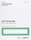 HP LTO-7 Ultrium RW Bar Code Label Pack, Etiquetas para Códigos de Barras (Reacondicionado)