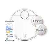 Xiaomi Robot Vacuum S12 - Robot Aspirador y fregasuelos con Sistema Inteligente de navegación láser (LDS), succión de 4000 Pa, rutas de Limpieza en Zigzag, Blanco