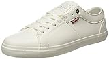 Levi's Woods W., Zapatillas de Deporte Mujer, Blanco (Brilliant White), 37 Eu