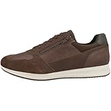 Geox U Avery A, Zapatillas, Hombre, Cognac, 45 EU