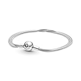 PANDORA Pulsera cadena de serpiente 599338C00-18